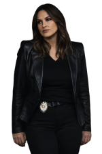 Mariska Hargitay Law and Order SVU Leather Coat - Image 2